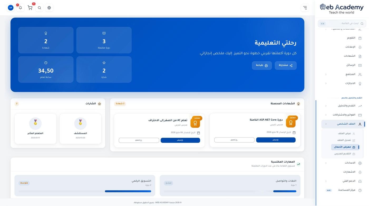 رحلتي التعليمية